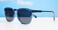 iPOP Lowtide slim polarised sunglasses in three lens colours