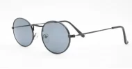 The Ovaltine vintage metal oval UV400 sunglasses for smaller faces with slim metal frames