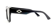 Classic women’s polarised sunglasses with gold temple accents