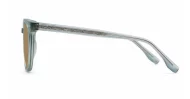 iPOP Solara polarised wayfarer sunglasses in with dark grey lenses