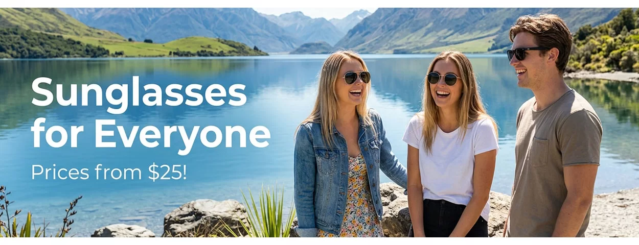poeple wearing ipop sunglasses in Nelson NZ