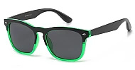 Wolf classic unisex polarised sunglasses in black or colour frames with Category 3 lenses