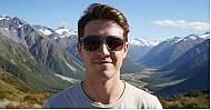 Maui Brown wayfarer polarised sunglasses with translucent grey frames brown lenses and inner core wire temples