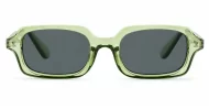 Vintage rectangular sunglasses with silver rivets, iPOP NZ