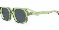 Vintage rectangular sunglasses with silver rivets, iPOP NZ