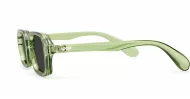 Vintage rectangular sunglasses with silver rivets, iPOP NZ