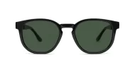  Kahu chunky round polarised sunglasses colour pinstripe temples unisex