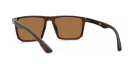 Men's polarised sunglasses with super dark lenses and metal temple detail, iPOP NZ