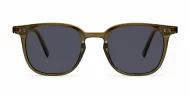 iPOP Solara polarised wayfarer sunglasses in with dark grey lenses