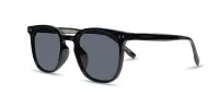 iPOP Solara polarised wayfarer sunglasses in with dark grey lenses