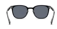 iPOP Solara polarised wayfarer sunglasses in with dark grey lenses