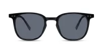 iPOP Solara polarised wayfarer sunglasses in with dark grey lenses