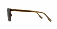 iPOP Solara polarised wayfarer sunglasses in with dark grey lenses