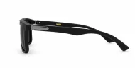 Men's polarised sunglasses with super dark lenses and metal temple detail, iPOP NZ