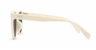 Women's large square sunglasses with silver pips, iPOP NZ