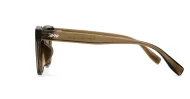Women's large square sunglasses with silver pips, iPOP NZ