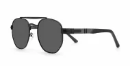 Square vintage aviator sunglasses with top bar and flex hinges, unisex, iPOP NZ