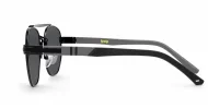 Square vintage aviator sunglasses with top bar and flex hinges, unisex, iPOP NZ