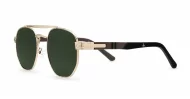 Square vintage aviator sunglasses with top bar and flex hinges, unisex, iPOP NZ