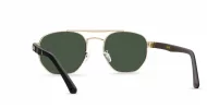 Square vintage aviator sunglasses with top bar and flex hinges, unisex, iPOP NZ