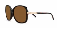 oversized round vintage sunglasses with gold frame detailing and UV400 lenses