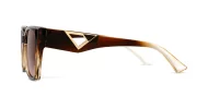 Marguerite medium classic sunglasses with gold temple detailing and UV400 lenses