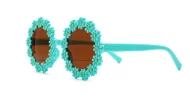 Daisy kids sunglasses with colourful flower design
