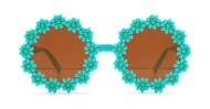 Daisy kids sunglasses with colourful flower design