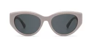 Vintage cat eye sunglasses with gold medallion temple detail