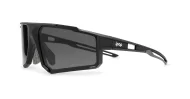 Rouge wraparound sports sunglasses with vented temples and shield lenses