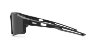 Rouge wraparound sports sunglasses with vented temples and shield lenses