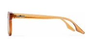 Clear lens rounded-square blue light glasses BL3973 with silver pin detailing