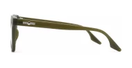 Clear lens rounded-square blue light glasses BL3973 with silver pin detailing