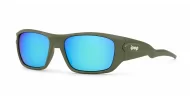 Bronson sunglasses with rectangular wrap-style frame and UV400 lenses