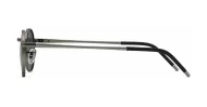 Vintage round teardrop polarised sunglasses with engraved bridge detail