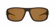 Moby men's wraparound polarised sunglasses with sculpted temples