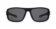 Moby men's wraparound polarised sunglasses with sculpted temples