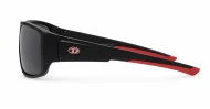 Moby men's wraparound polarised sunglasses with sculpted temples
