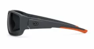 Moby men's wraparound polarised sunglasses with sculpted temples