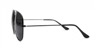 The Superdark Aviator UV400 sunglasses with sleek metal frames and dark glass lenses