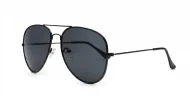 The Superdark Aviator UV400 sunglasses with sleek metal frames and dark glass lenses
