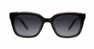 iPOP Skystep polarised cat eye sunnies in with silver temple detail