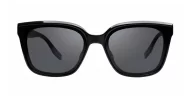 iPOP Skystep polarised cat eye sunnies in with silver temple detail