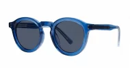  iPOP Audrey vintage round polarised sunnies in with silver detail