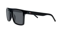  Ryder flat top polarised sunglasses polycarbonate textured temples super dark lenses