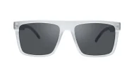  Ryder flat top polarised sunglasses polycarbonate textured temples super dark lenses