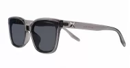 iPOP Skystep polarised cat eye sunnies in with silver temple detail