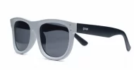Bold chunky round polarised sunglasses in polycarbonate — Nova by iPOP