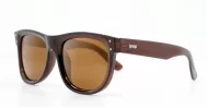 Bold chunky round polarised sunglasses in polycarbonate — Nova by iPOP