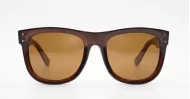 Bold chunky round polarised sunglasses in polycarbonate — Nova by iPOP